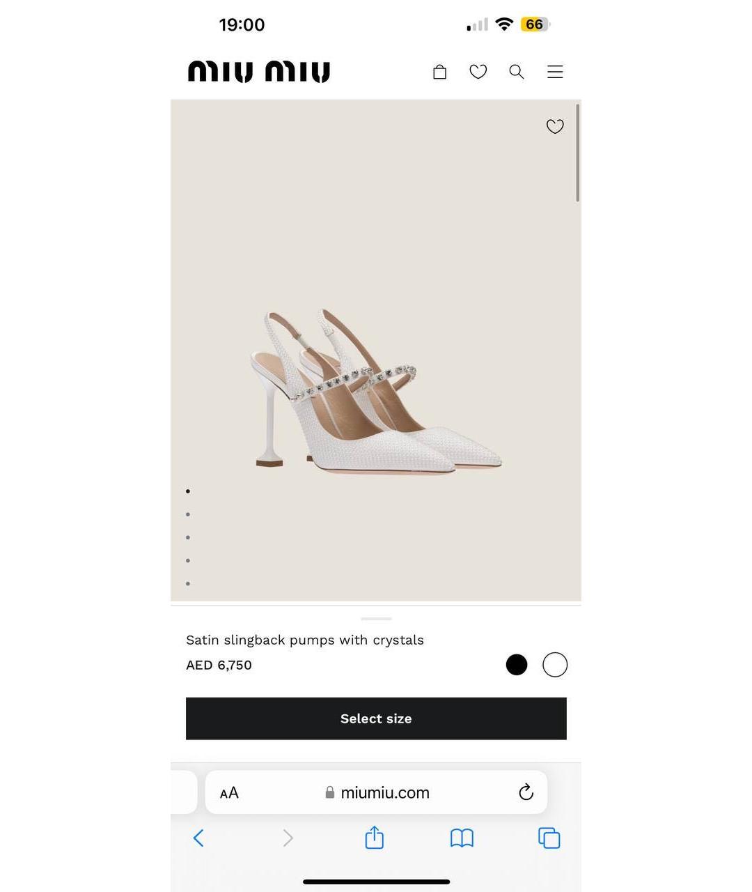 MIU MIU Белые кожаные свадебные туфли на высоком каблуке, фото 2