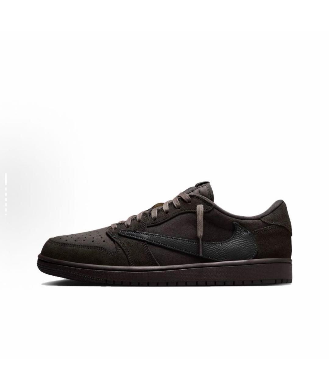NIKE Коричневые замшевые кеды, фото 7
