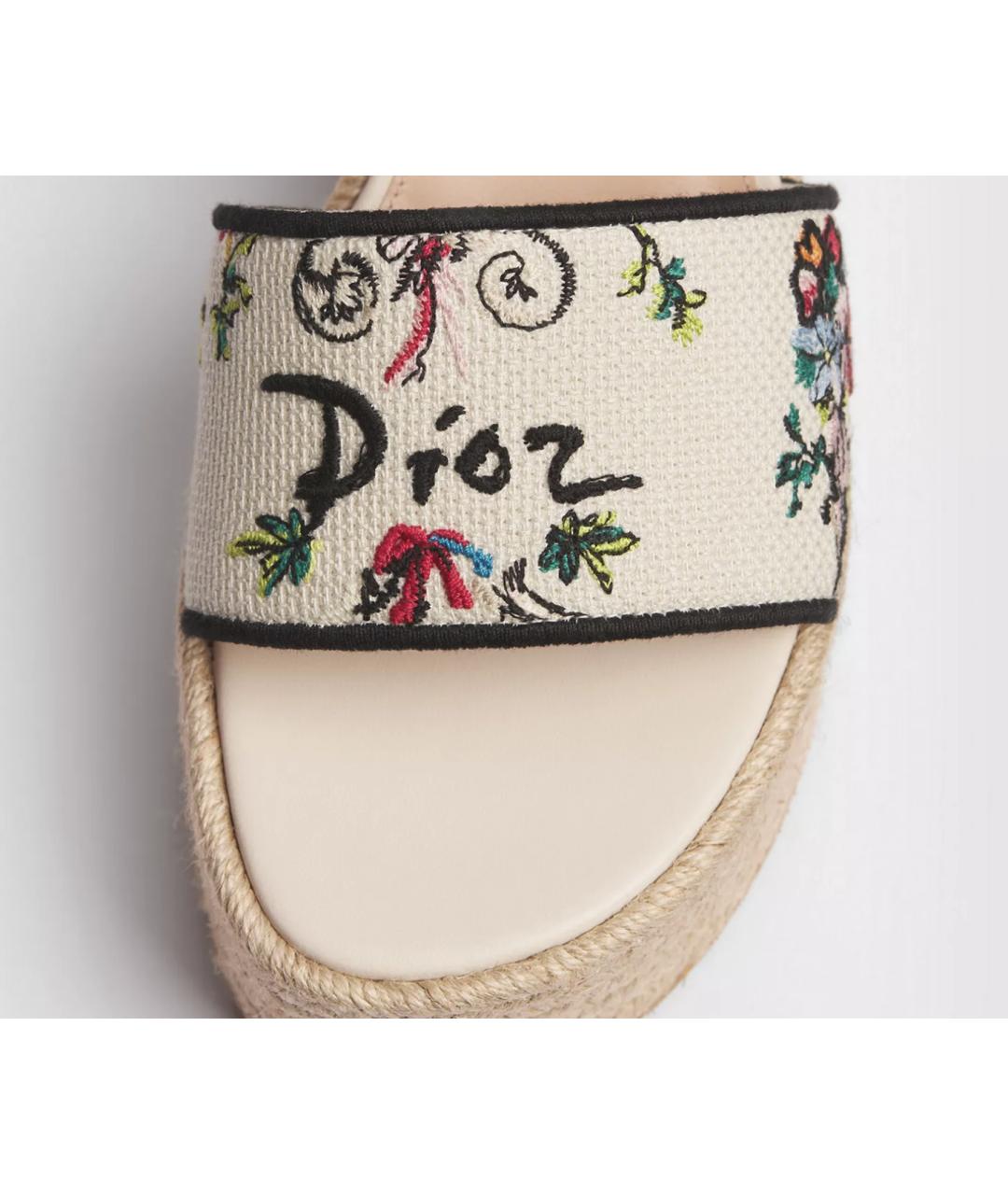 CHRISTIAN DIOR Мульти сандалии, фото 2