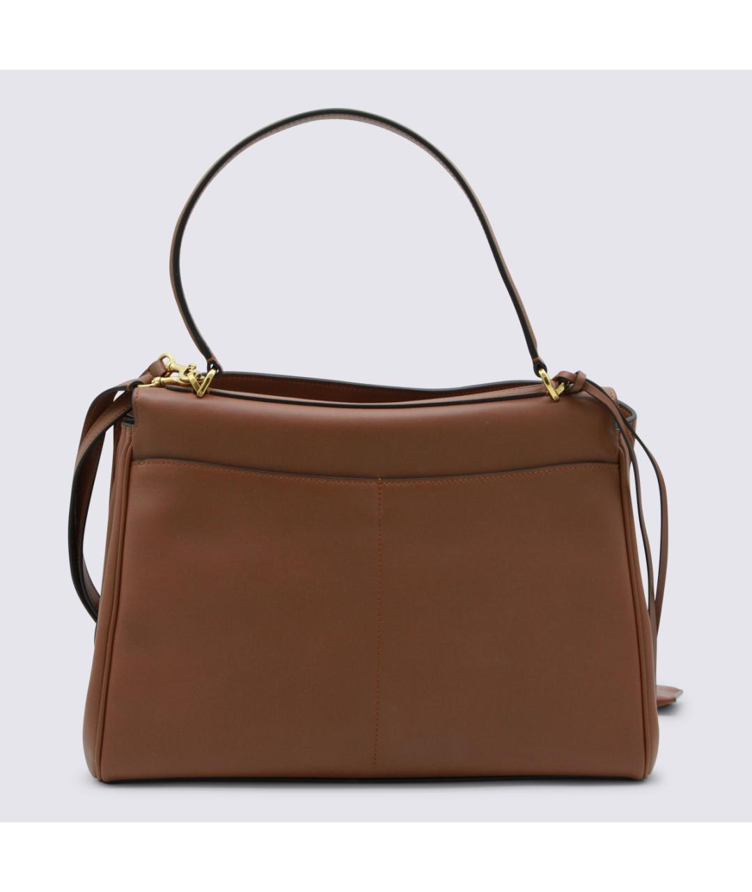 BALENCIAGA Коричневая кожаная сумка тоут, фото 6