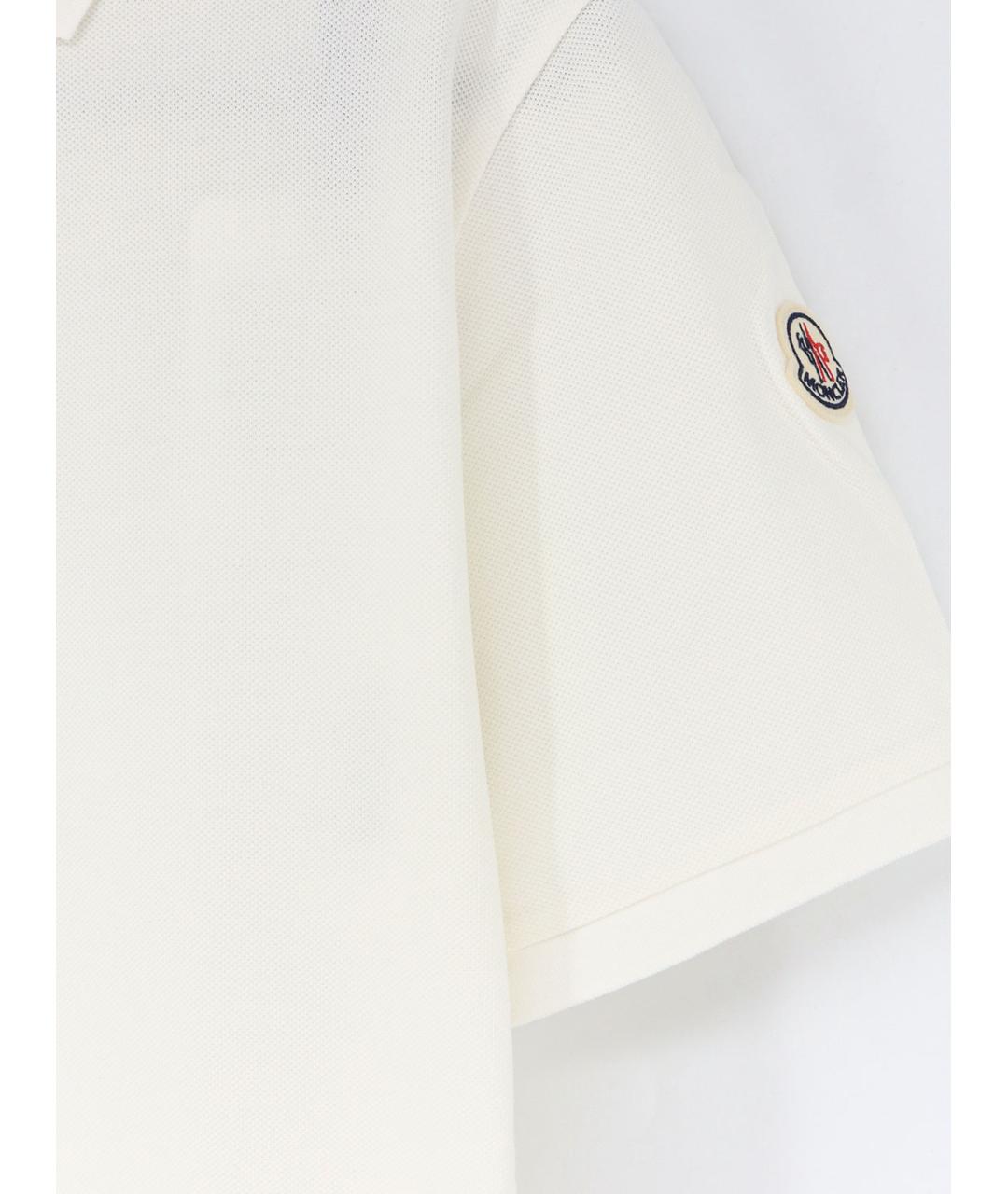 MONCLER Белая футболка, фото 3
