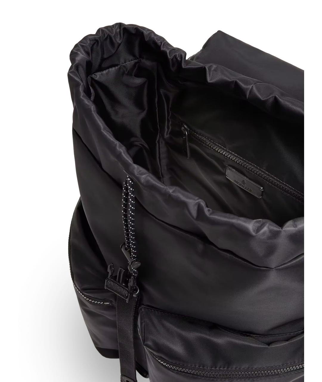 MONCLER Черный рюкзак, фото 4