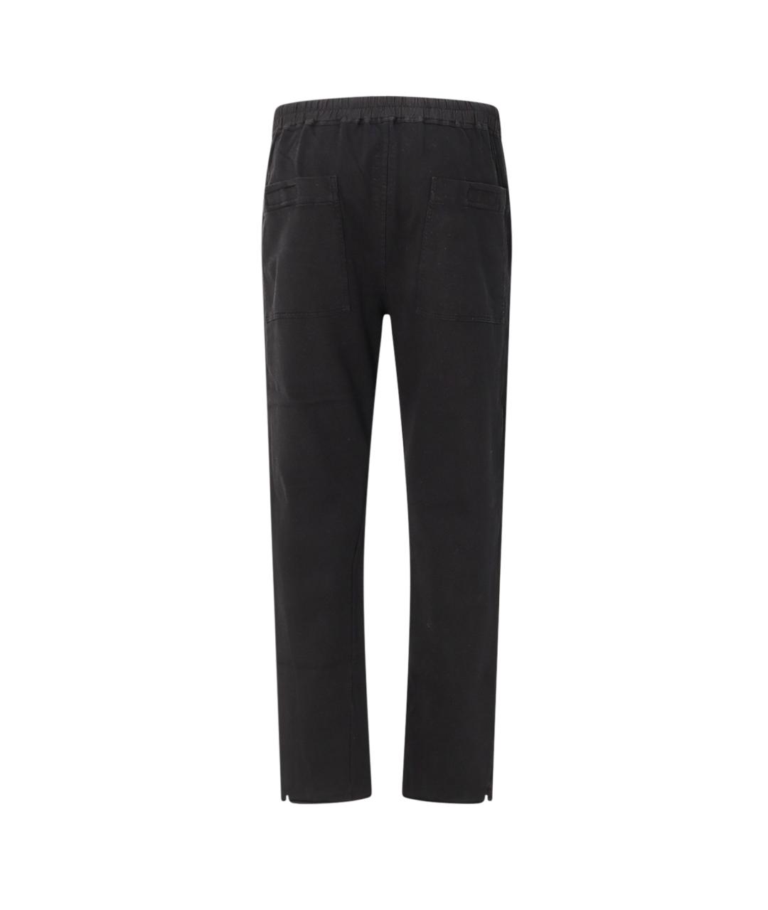 RICK OWENS DRKSHDW Черные повседневные брюки, фото 2