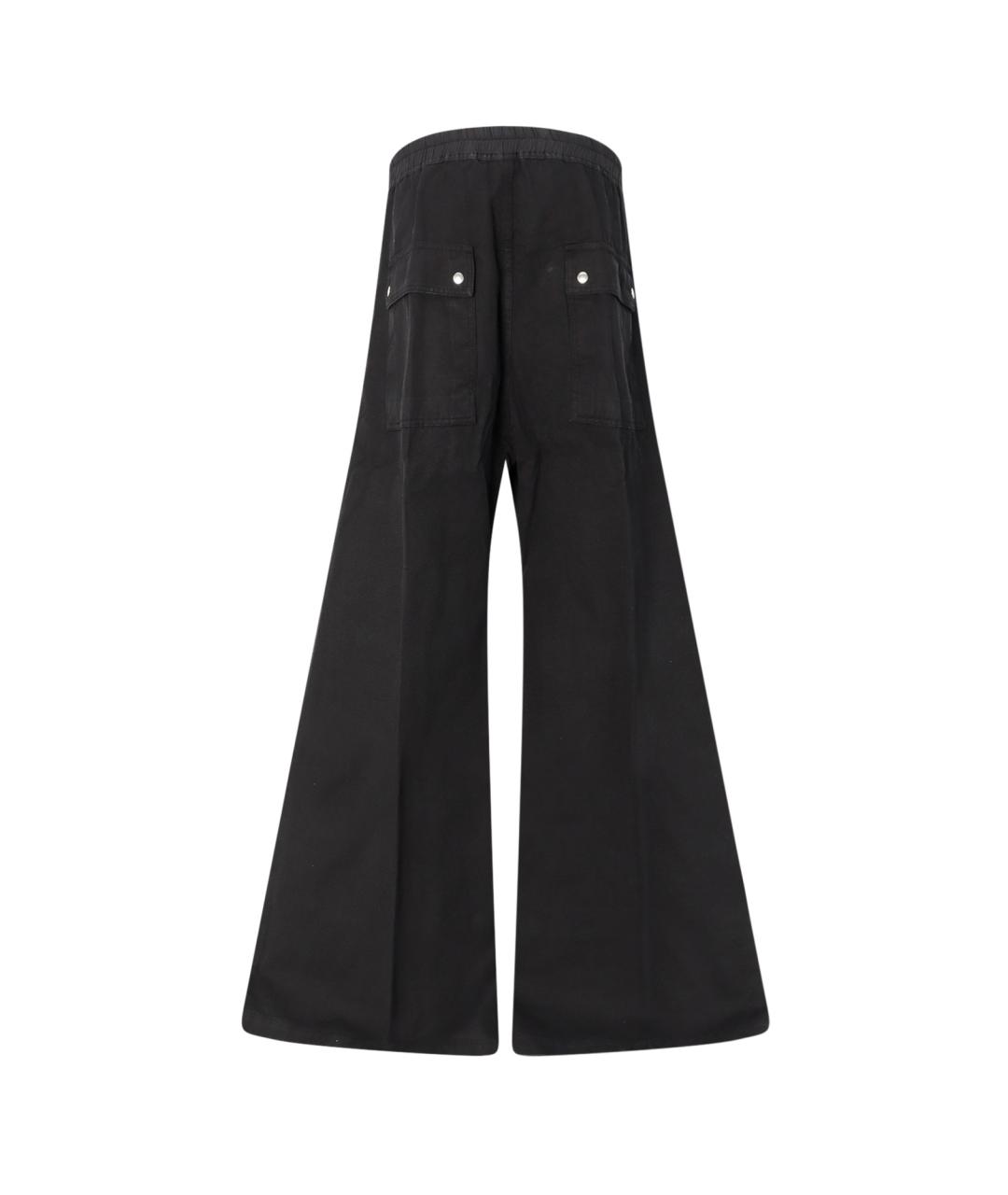 RICK OWENS DRKSHDW Черные повседневные брюки, фото 2
