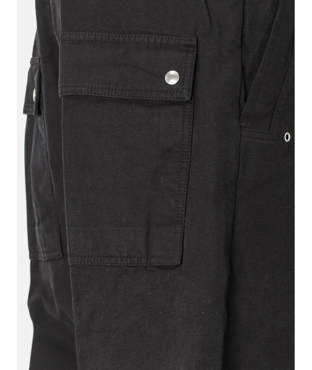 RICK OWENS DRKSHDW Черные повседневные брюки, фото 3