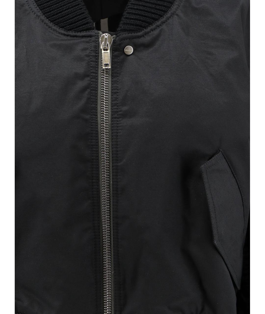 RICK OWENS Черная куртка, фото 3
