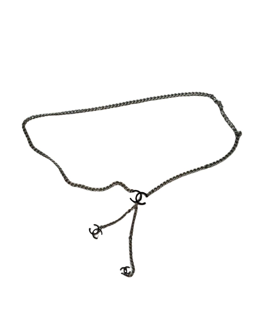 CHANEL Серебряный ремень, фото 1