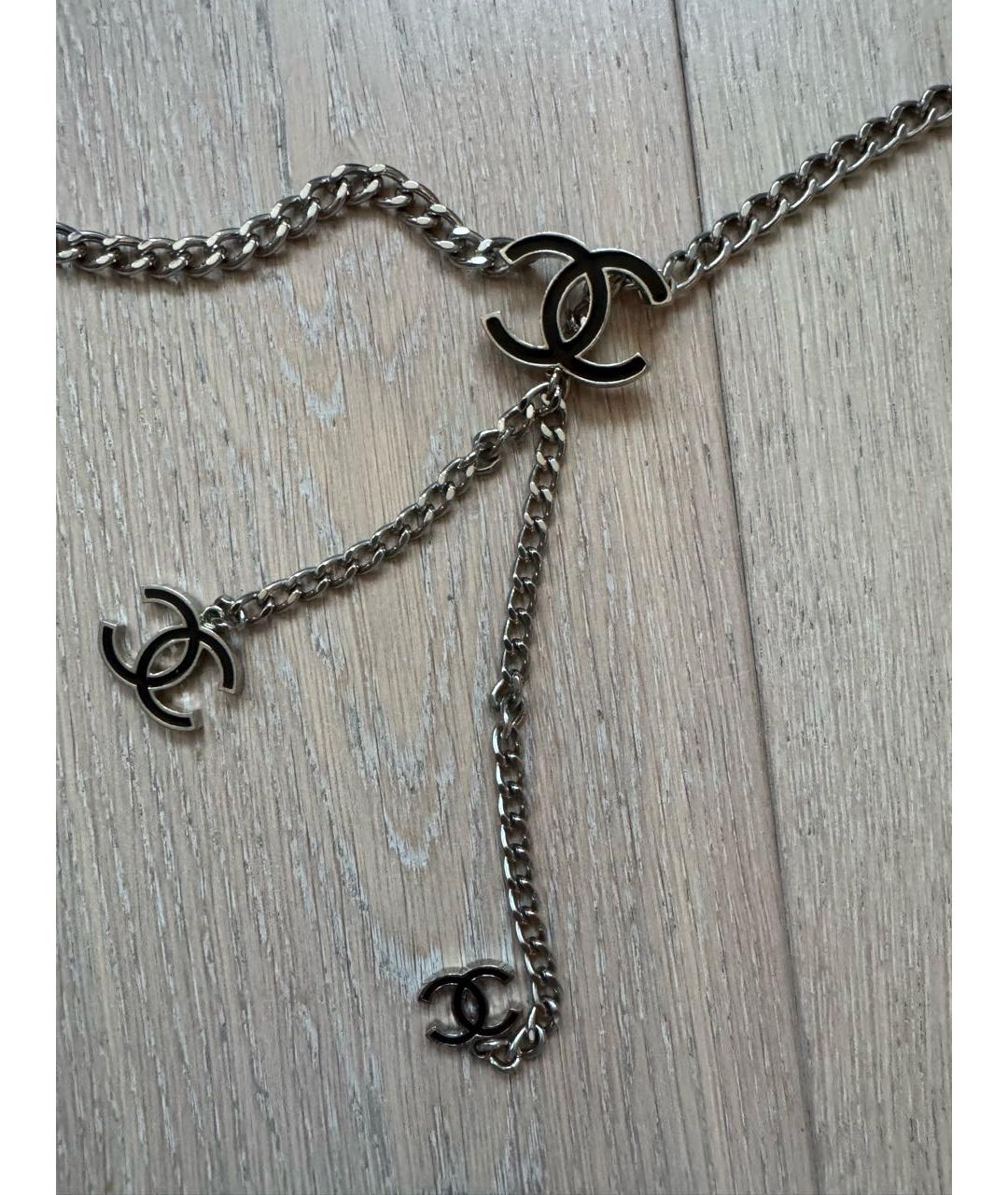 CHANEL Серебряный ремень, фото 2