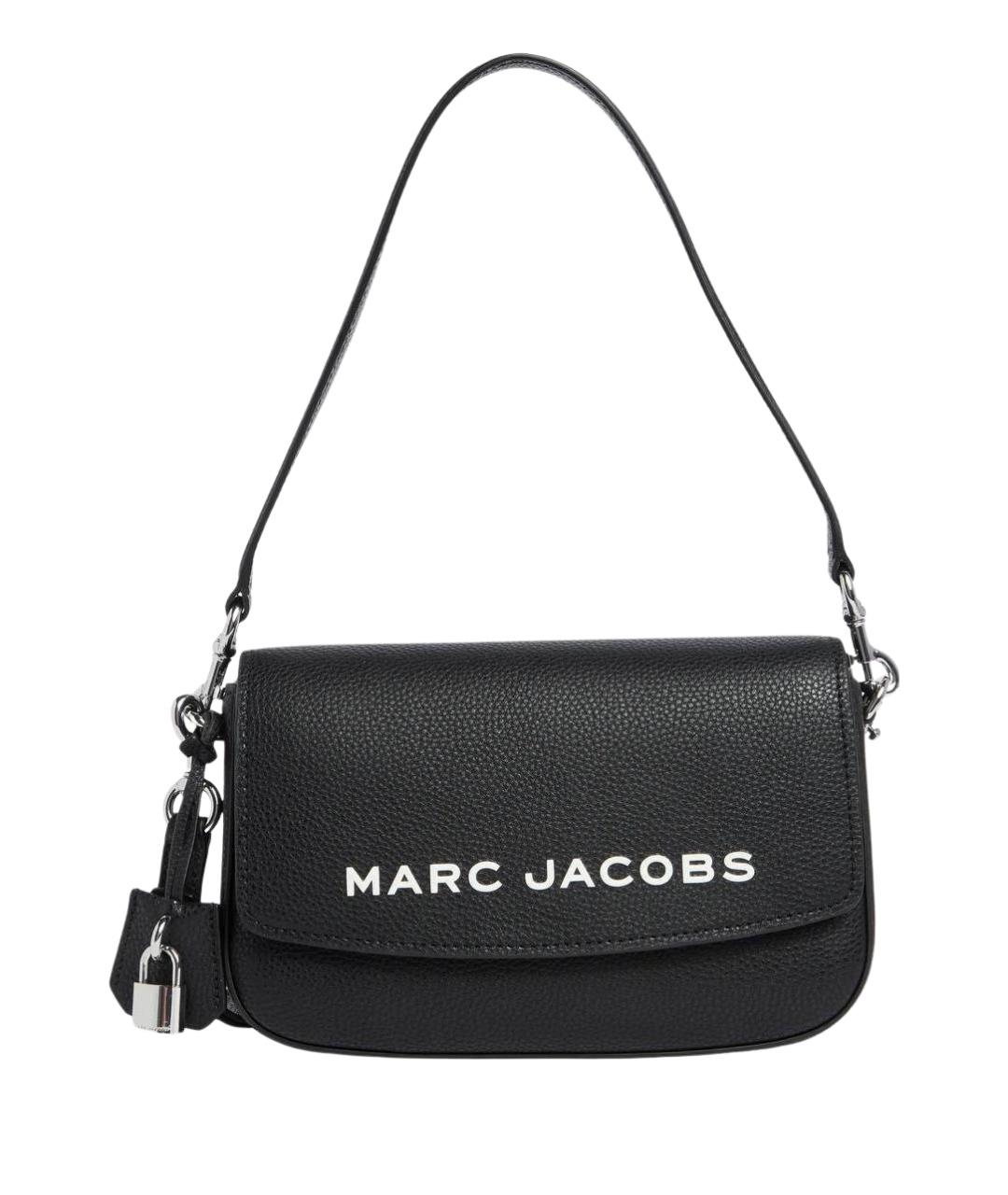 MARC JACOBS Черная кожаная сумка через плечо, фото 1