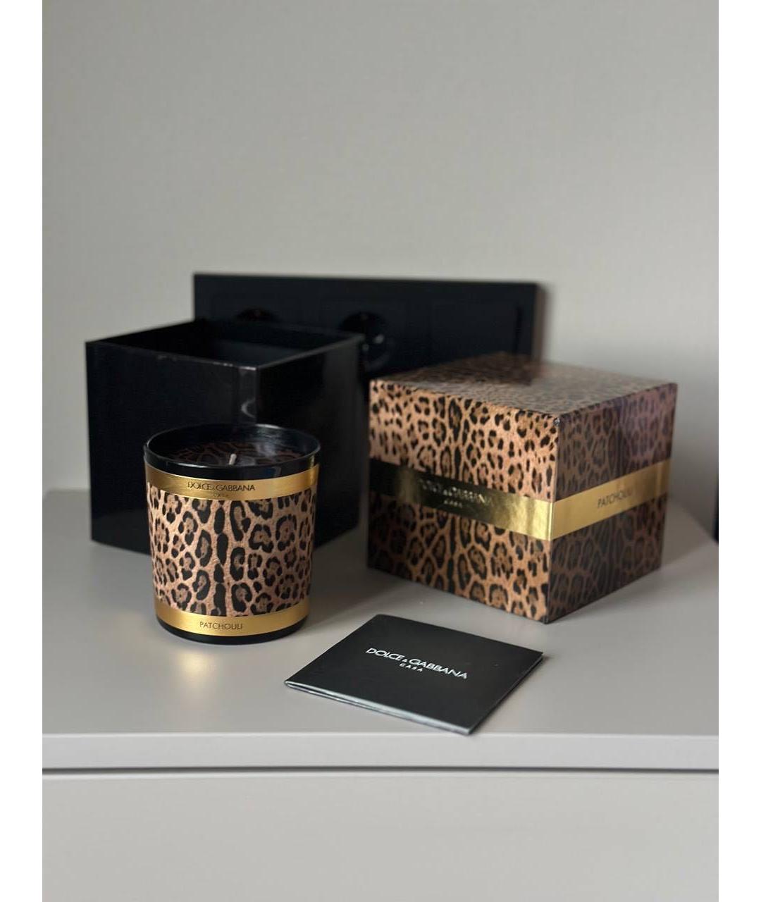 DOLCE&GABBANA Коричневая свеча, фото 2