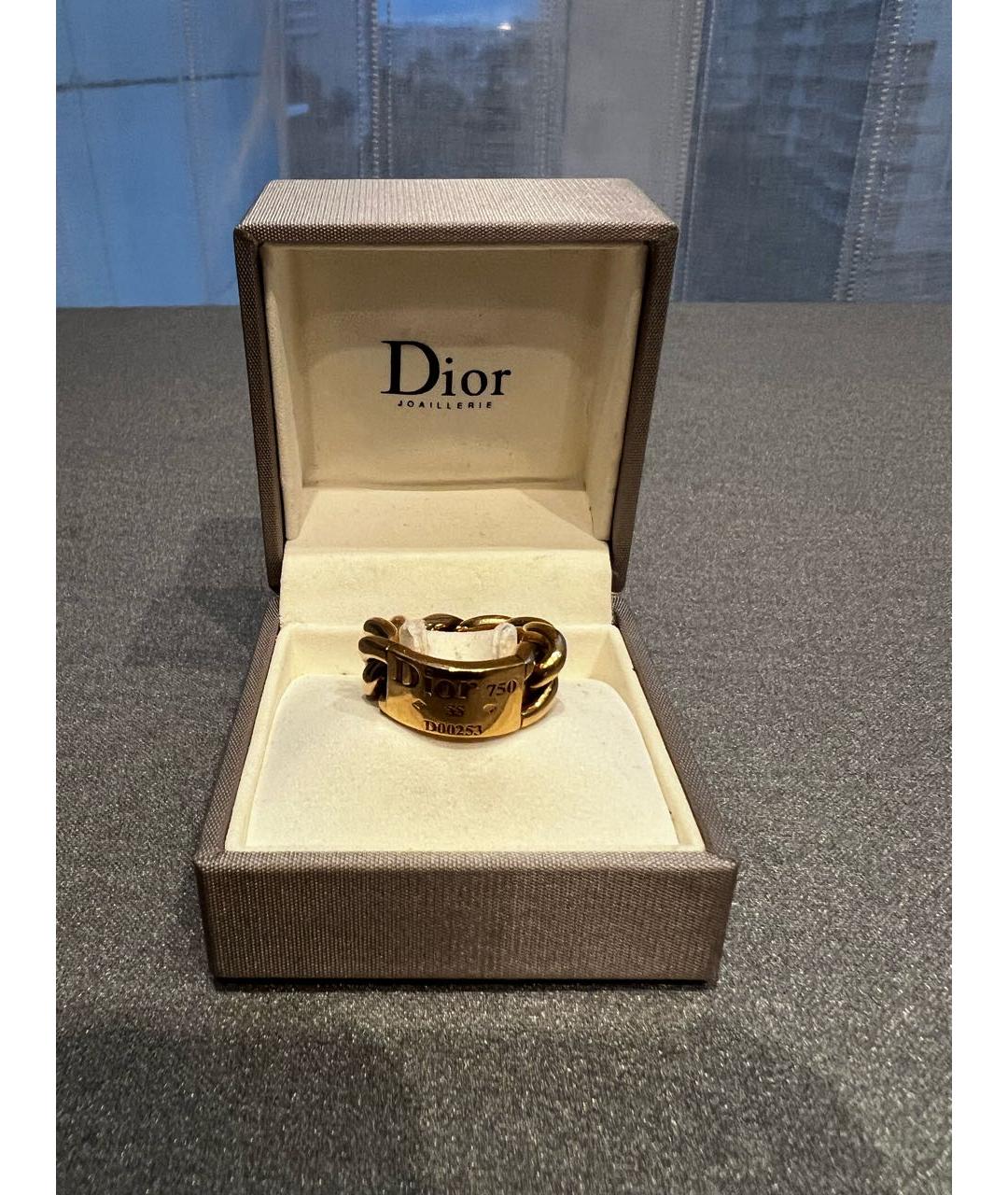 CHRISTIAN DIOR Кольцо из желтого золота, фото 4