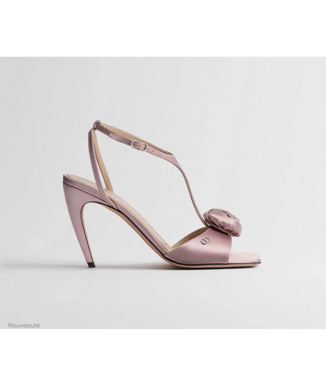 CHRISTIAN DIOR Розовые сандалии, фото 5