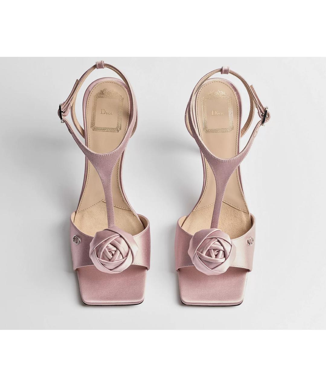CHRISTIAN DIOR Розовые сандалии, фото 4