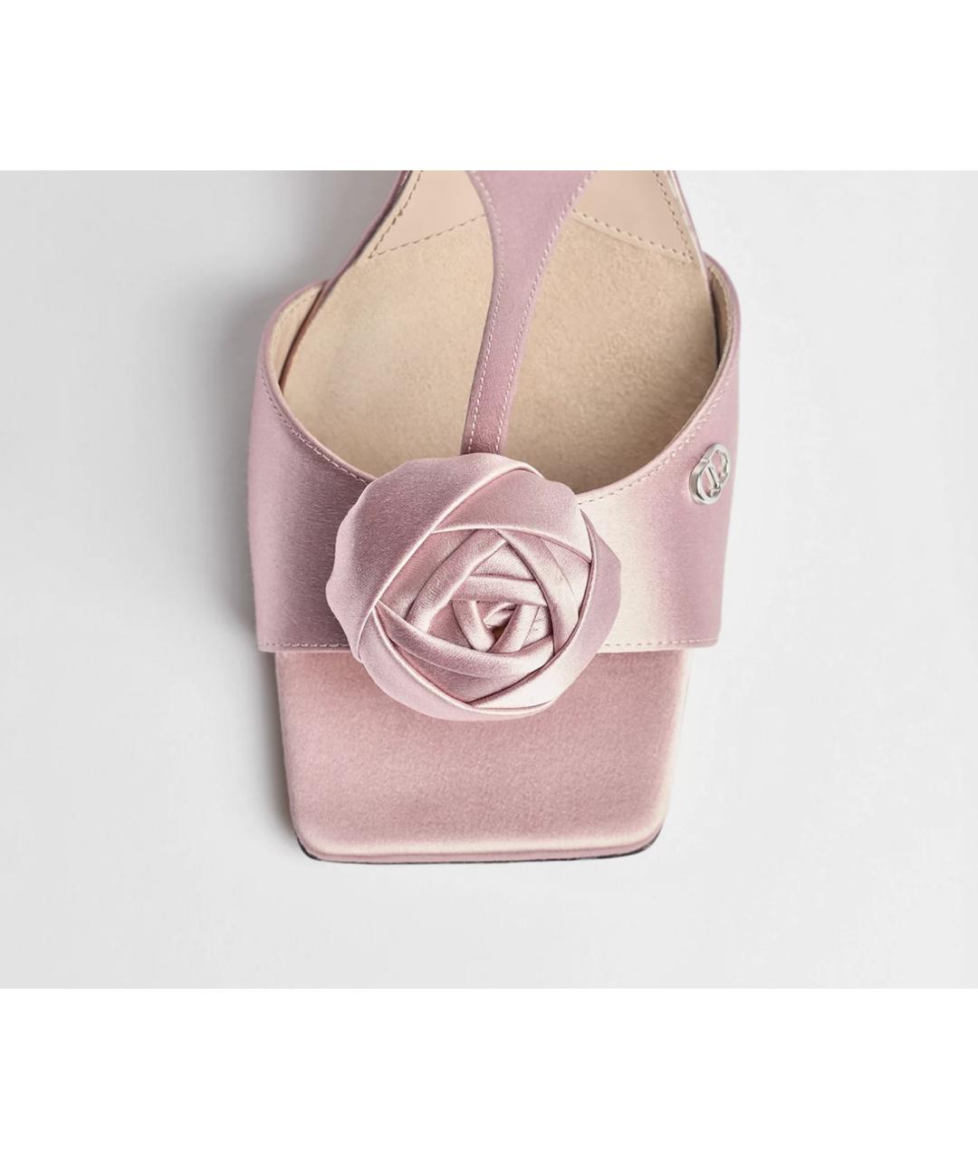 CHRISTIAN DIOR Розовые сандалии, фото 2
