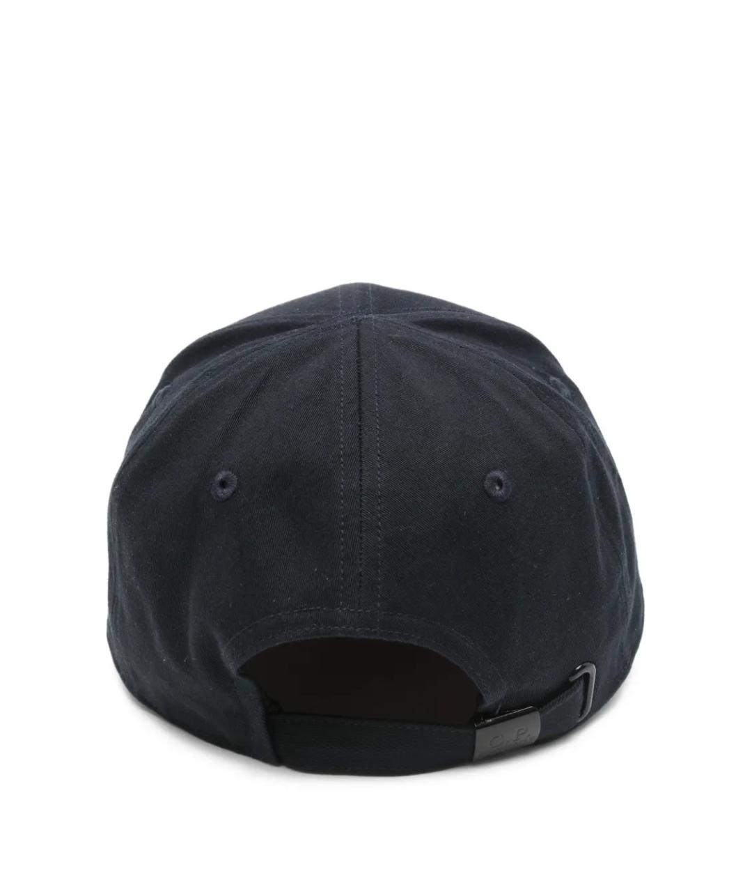 CP COMPANY Темно-синяя хлопковая кепка/бейсболка, фото 2