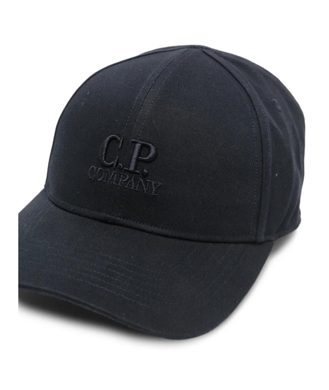 CP COMPANY Темно-синяя хлопковая кепка/бейсболка, фото 3