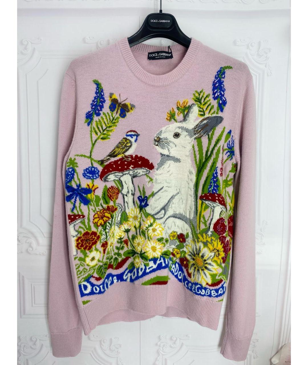 DOLCE&GABBANA Мульти шерстяной джемпер / свитер, фото 8