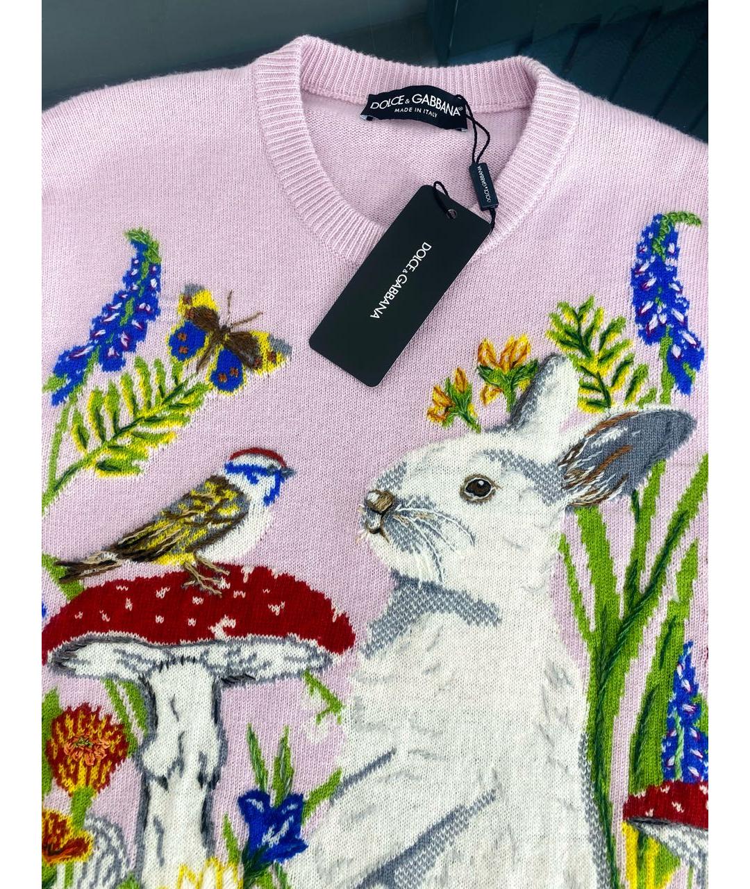 DOLCE&GABBANA Мульти шерстяной джемпер / свитер, фото 3