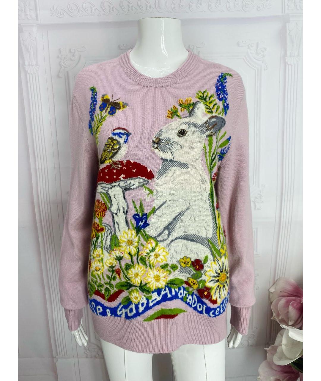 DOLCE&GABBANA Мульти шерстяной джемпер / свитер, фото 5