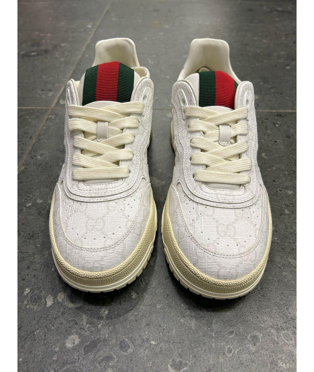 GUCCI Белые кроссовки, фото 2
