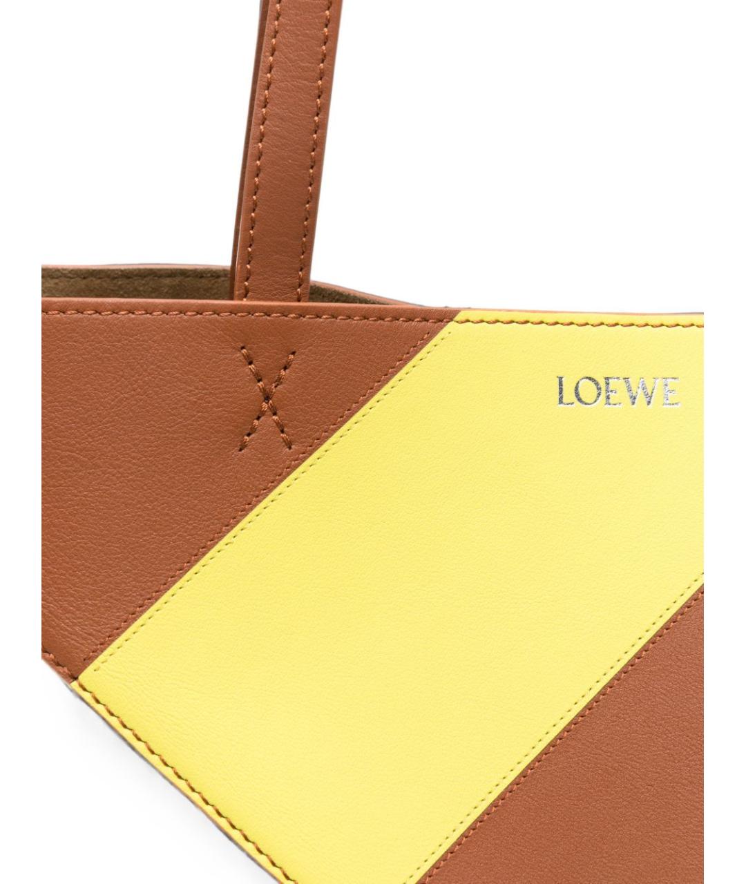 LOEWE Мульти кожаная сумка тоут, фото 4