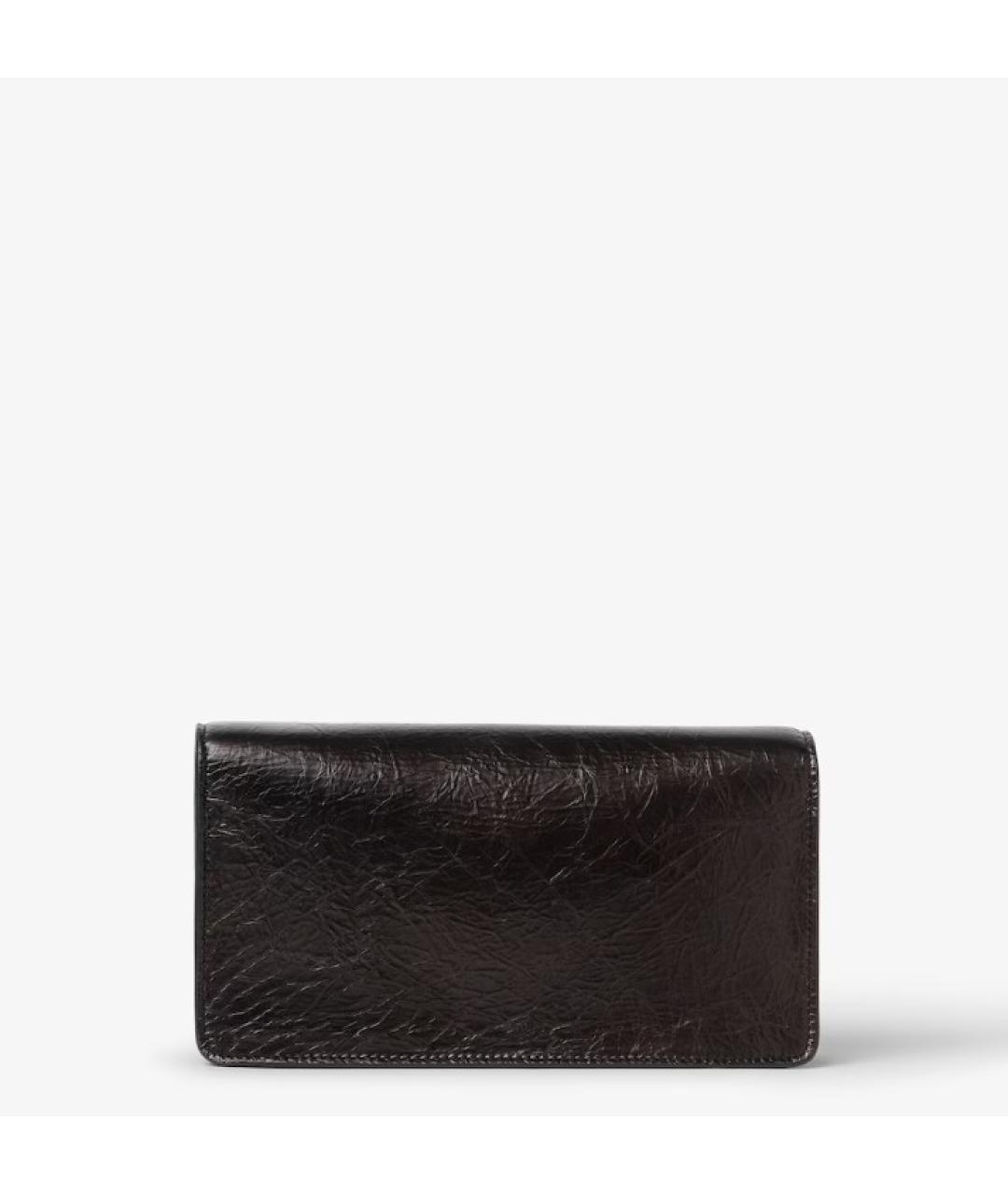 FENDI Черная кожаная сумка через плечо, фото 3