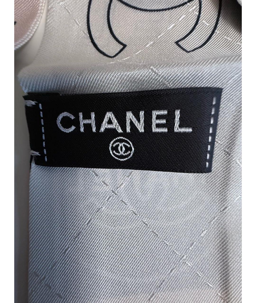 CHANEL Мульти шелковый шарф, фото 6