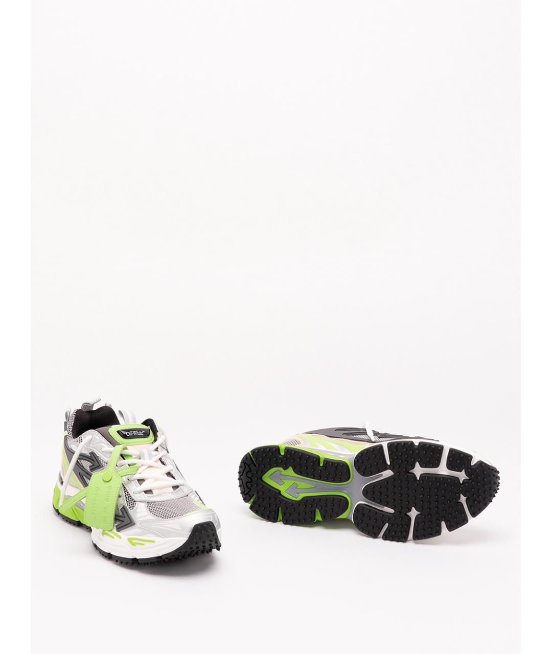 OFF-WHITE Мульти синтетические низкие кроссовки / кеды, фото 4