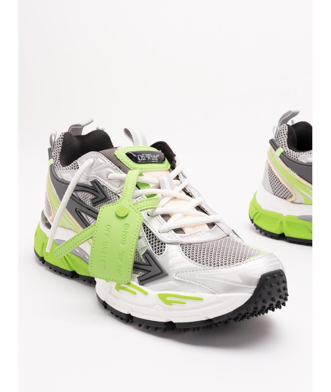 OFF-WHITE Мульти синтетические низкие кроссовки / кеды, фото 5
