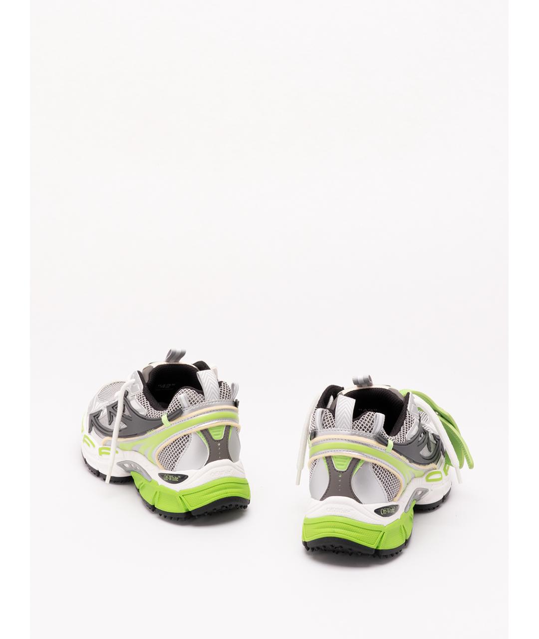 OFF-WHITE Мульти синтетические низкие кроссовки / кеды, фото 3