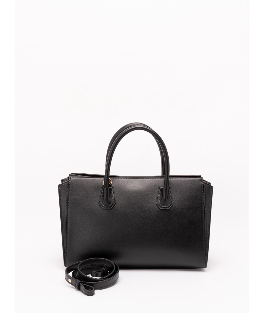 GIVENCHY Черная кожаная сумка тоут, фото 2