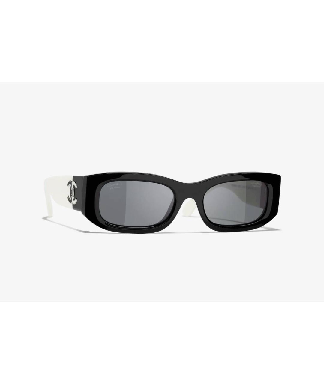 CHANEL Черные солнцезащитные очки, фото 2
