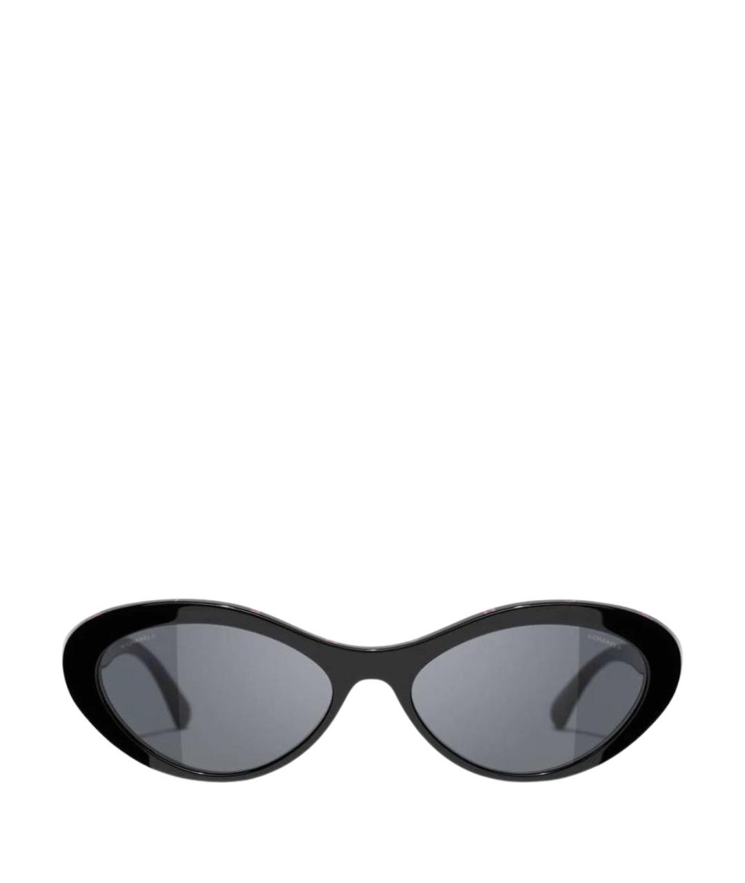 CHANEL Черные солнцезащитные очки, фото 1