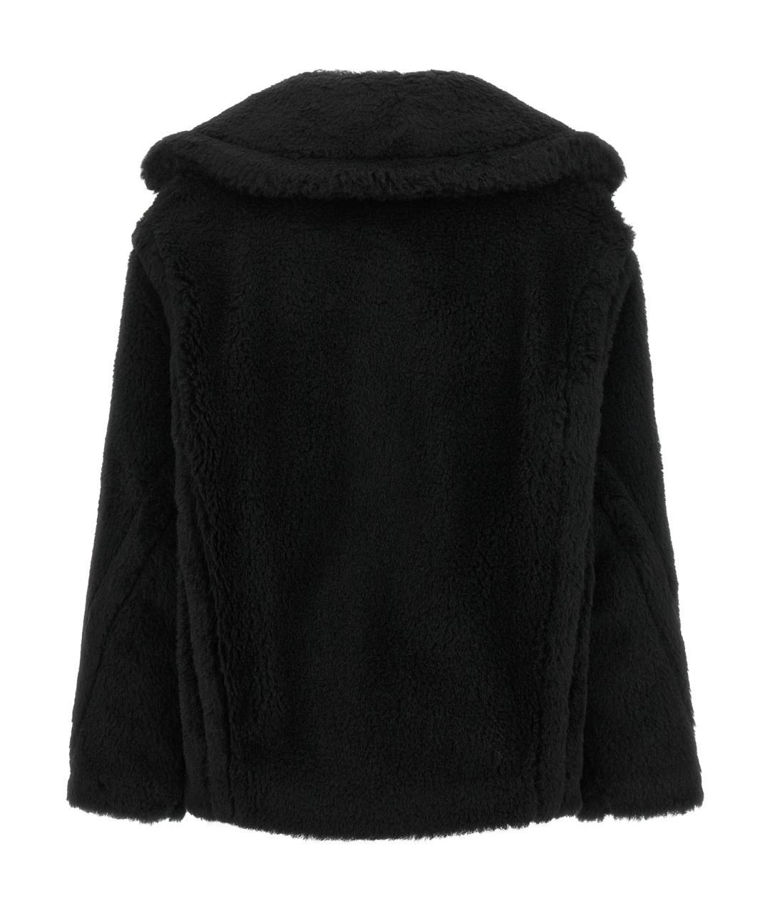 MAX MARA Черное шерстяное пальто, фото 2