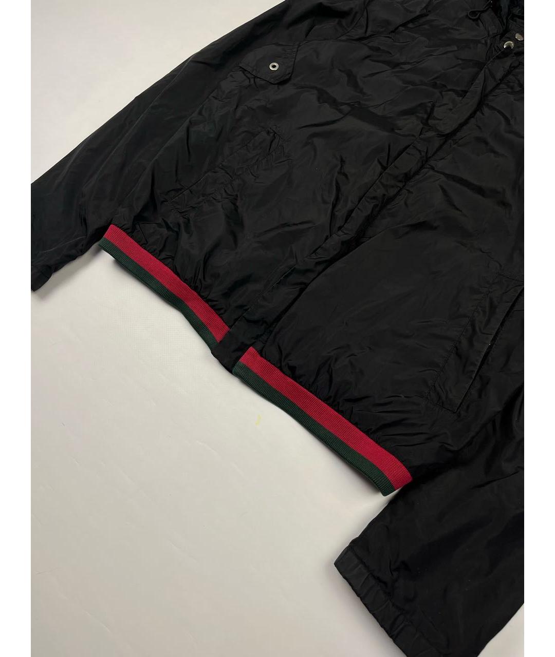 GUCCI Черная полиамидовая куртка, фото 2