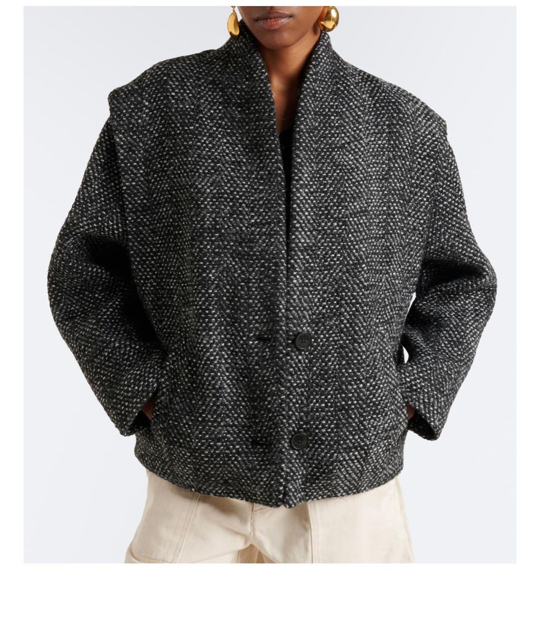 ISABEL MARANT ETOILE Шерстяная куртка, фото 4