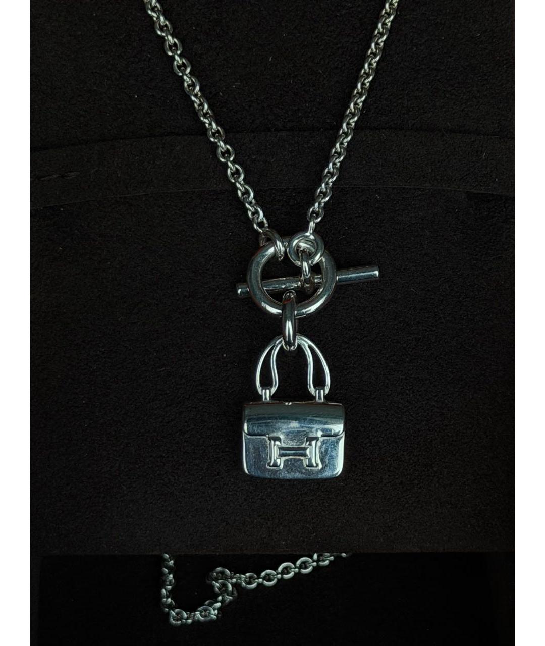 HERMES Серебряная серебряная подвеска, фото 2