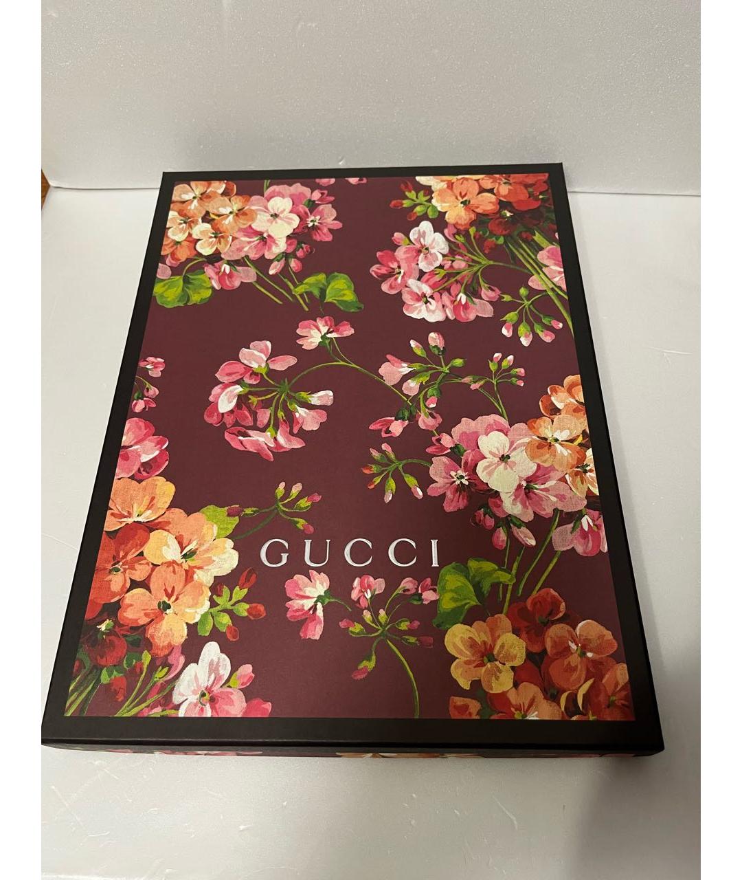 GUCCI Белый шелковый платок, фото 5