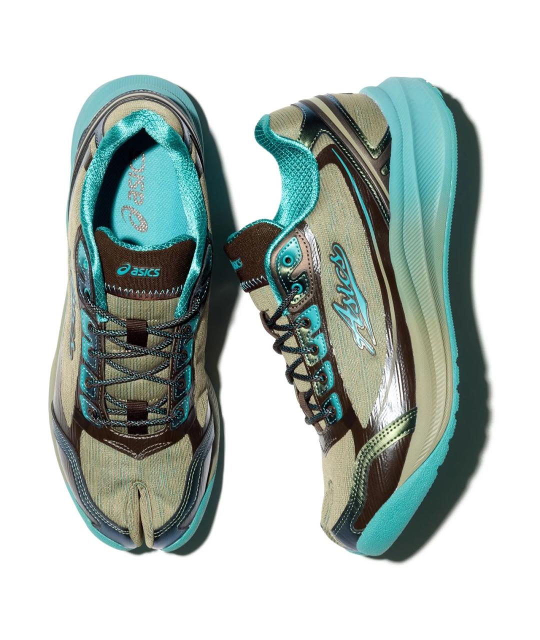 ASICS Мульти кожаные низкие кроссовки / кеды, фото 8