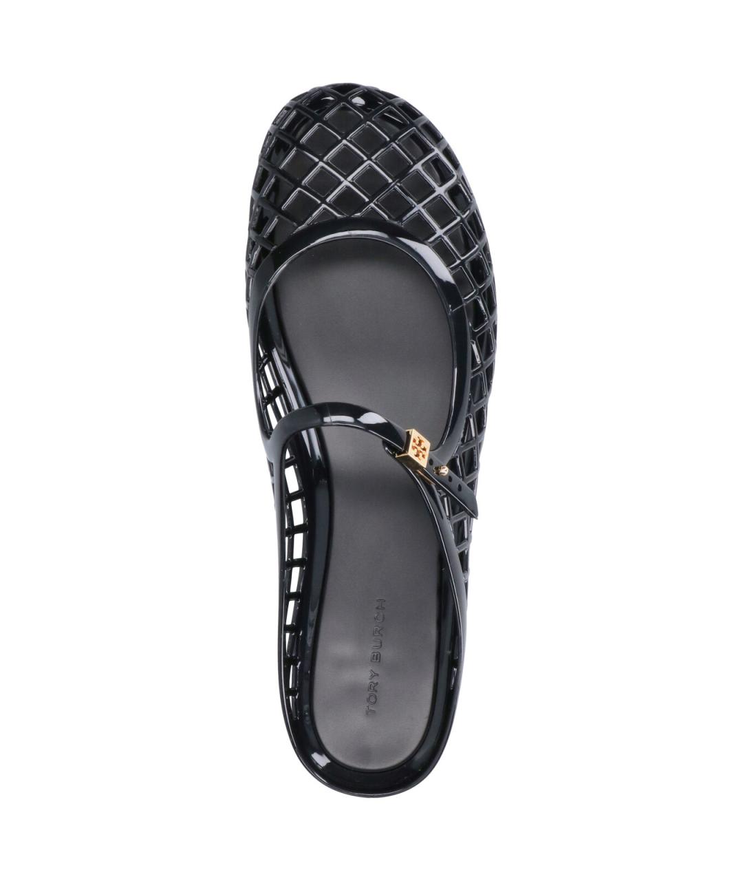 TORY BURCH Черные балетки, фото 5