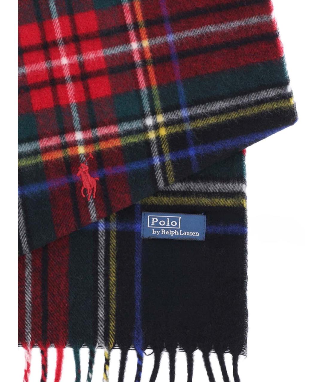 POLO RALPH LAUREN Мульти шерстяной шарф, фото 3