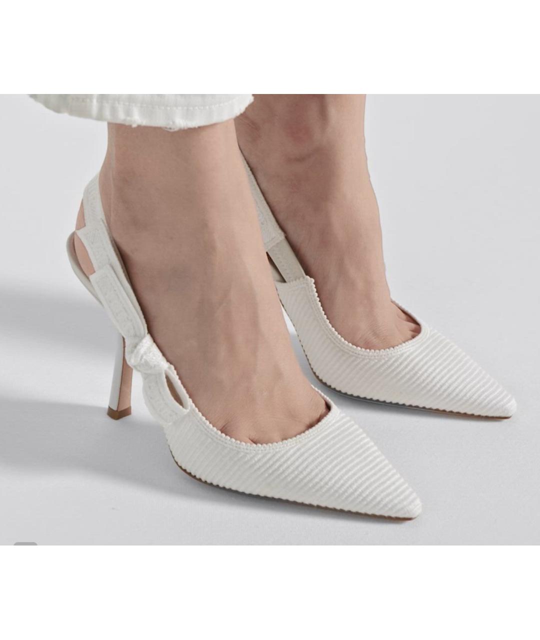 CHRISTIAN DIOR Белые туфли, фото 2