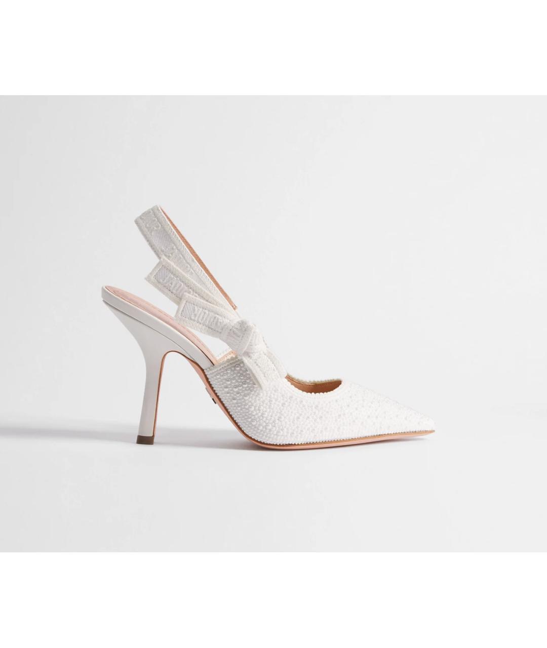 CHRISTIAN DIOR Белые туфли, фото 5