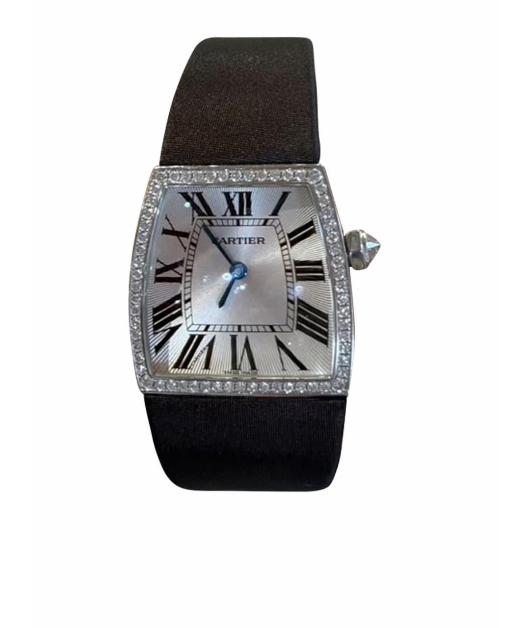CARTIER Серебряные часы из белого золота, фото 1
