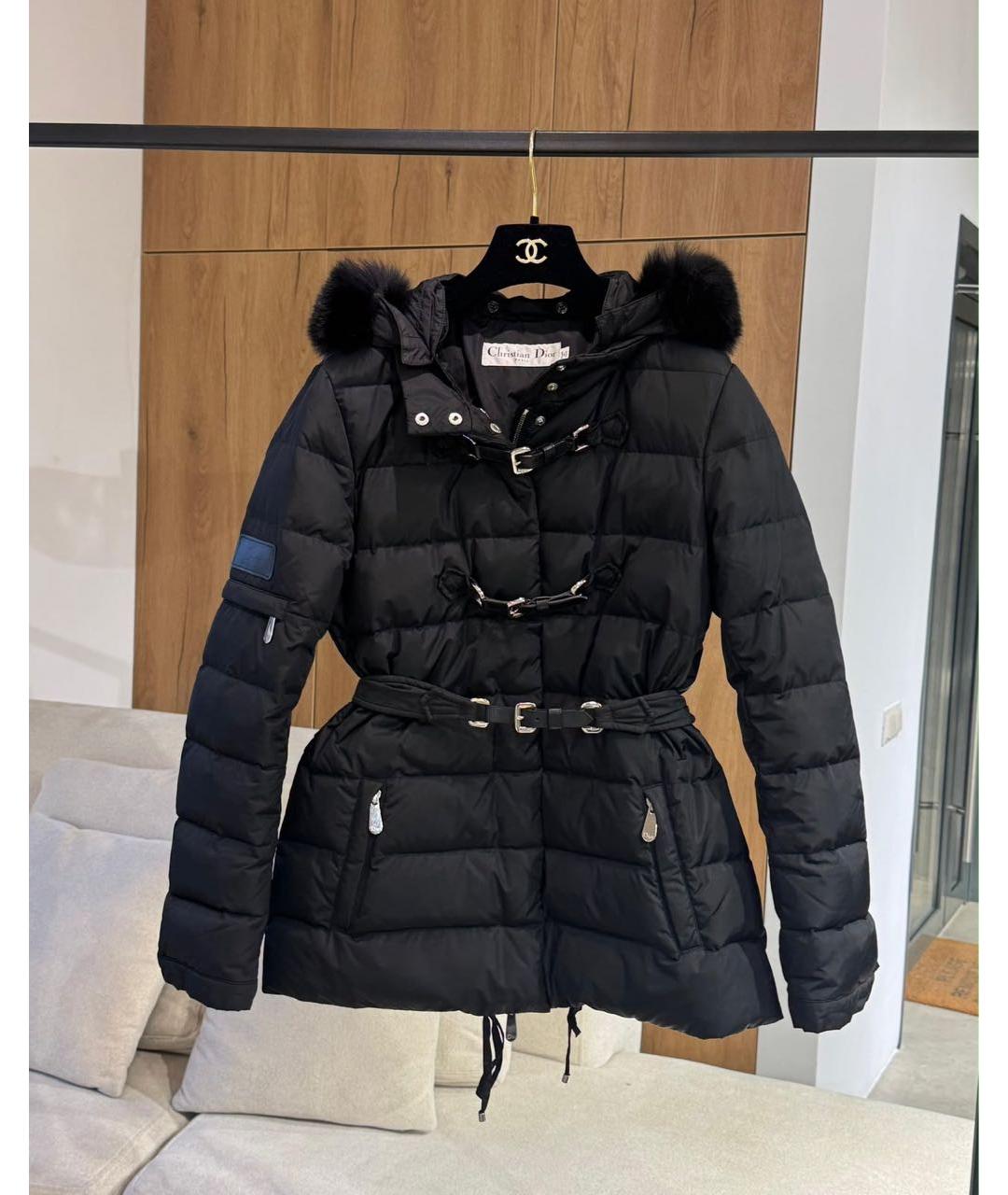 CHRISTIAN DIOR Черный пуховик, фото 4