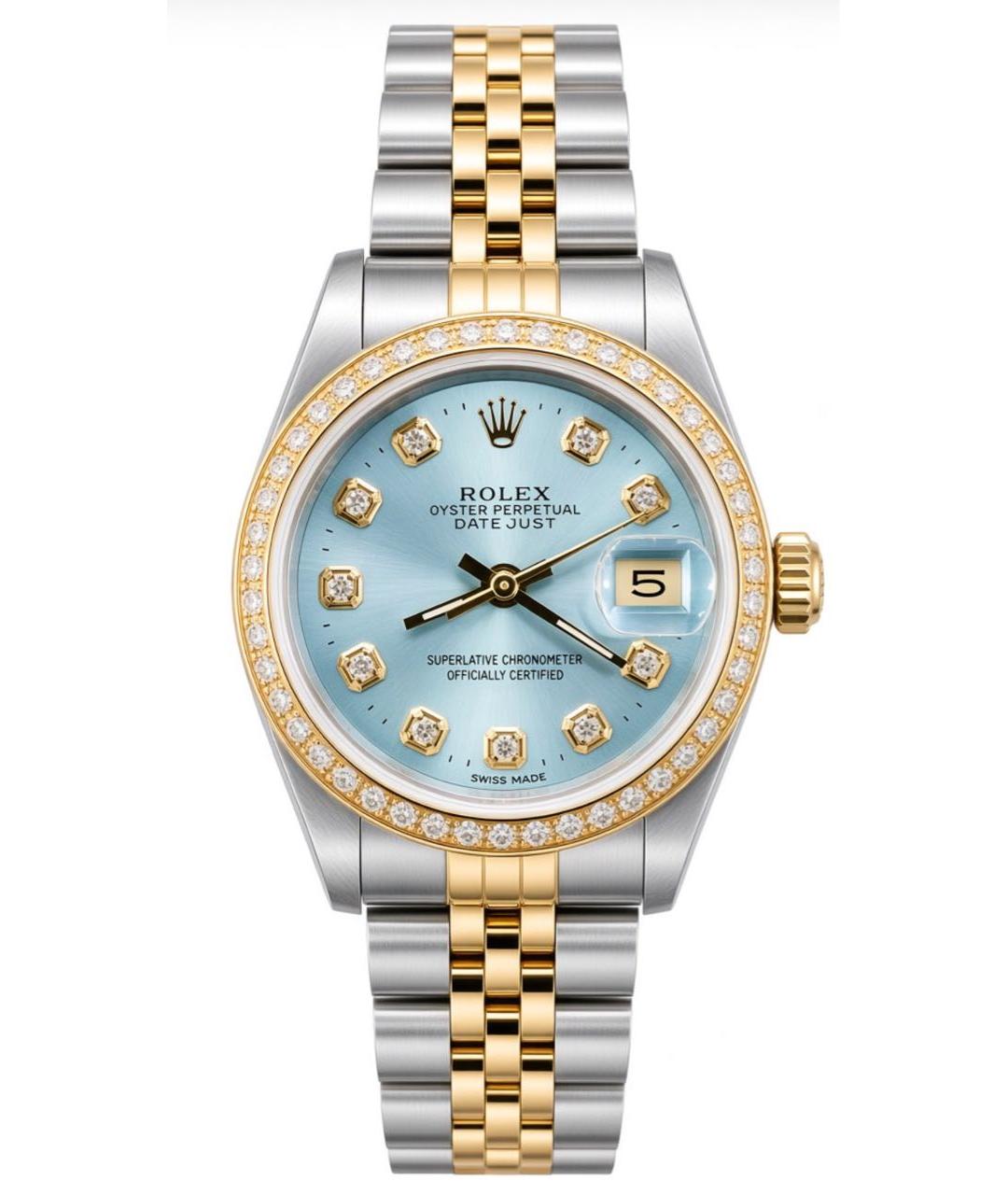 ROLEX Золотые часы из желтого золота, фото 8