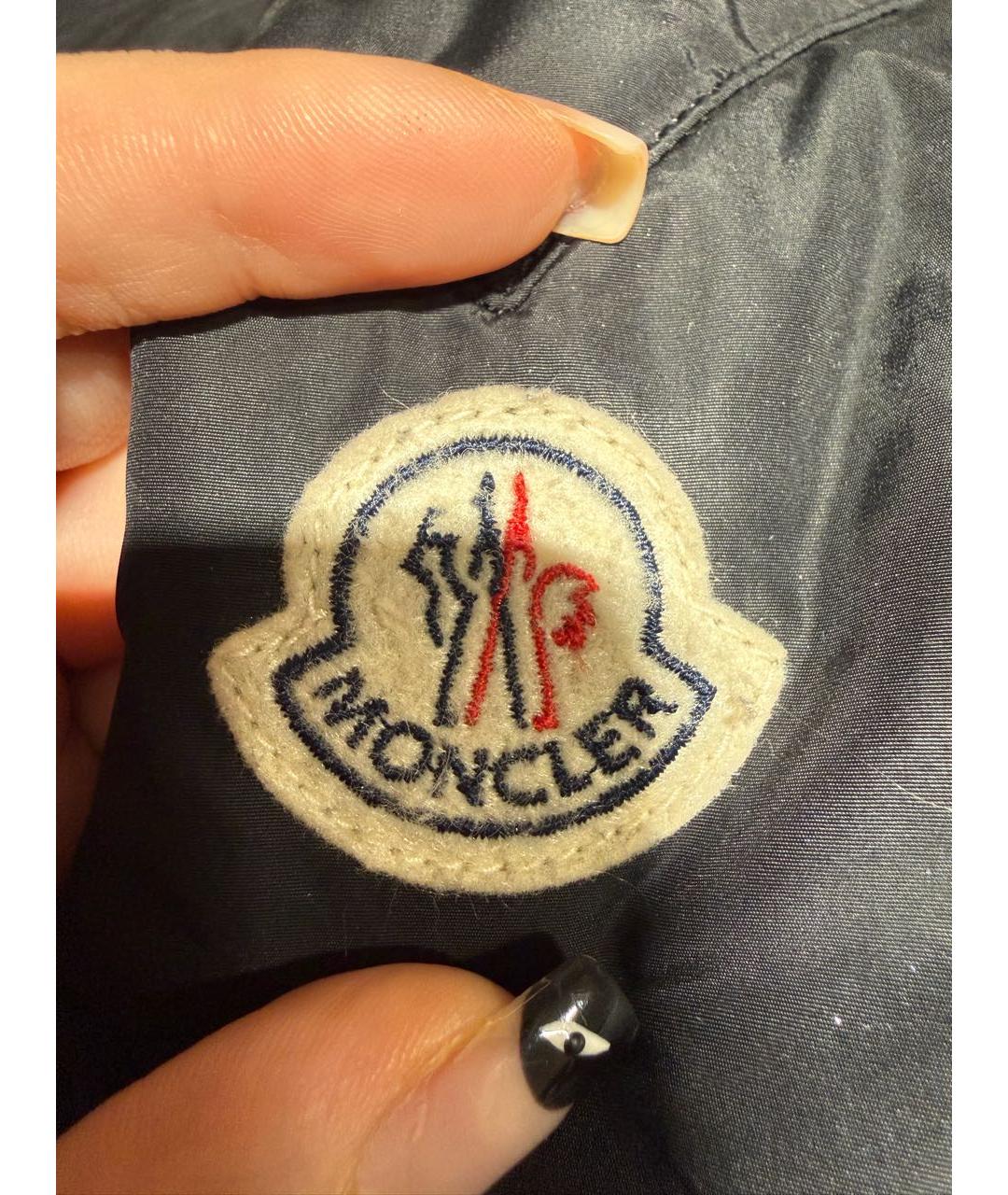 MONCLER Черная куртка, фото 6