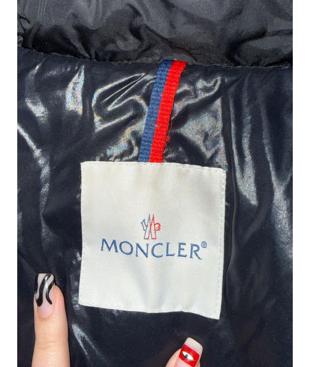MONCLER Черная куртка, фото 3