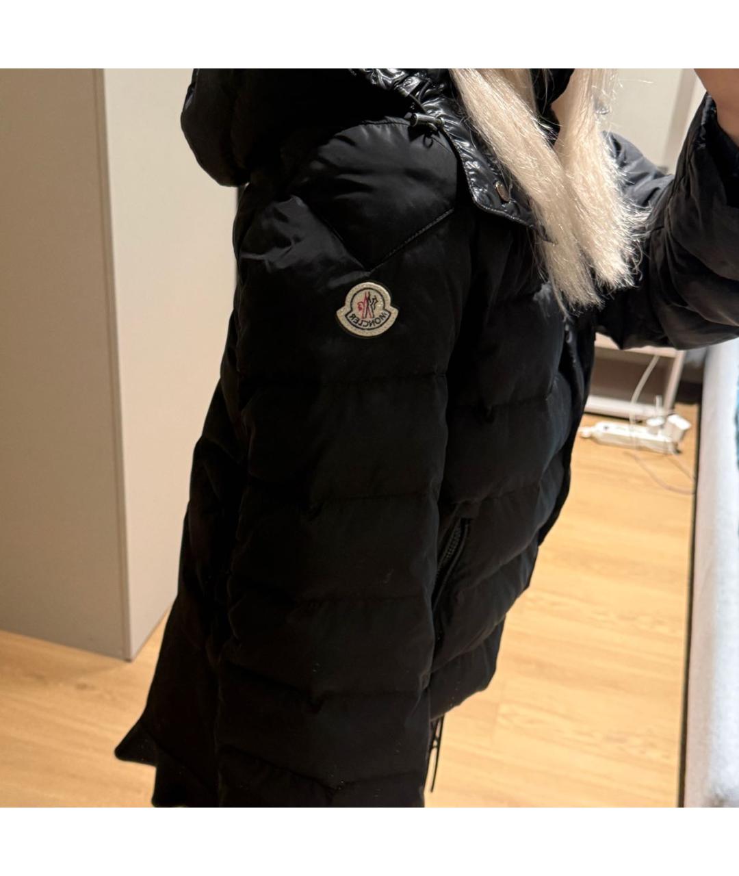 MONCLER Черная куртка, фото 4