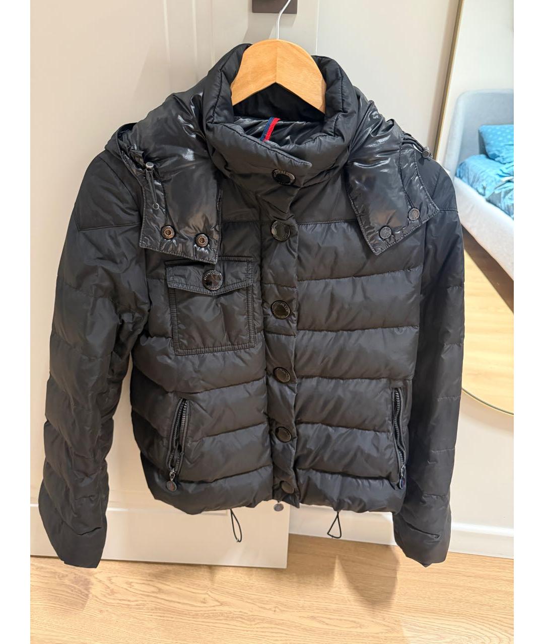 MONCLER Черная куртка, фото 9